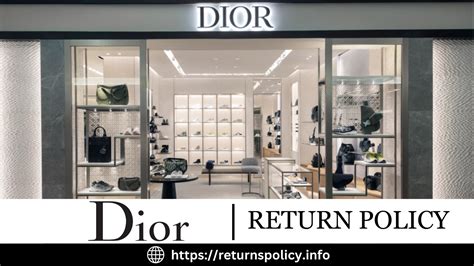 can you return dior in store|Dior return policy in store.